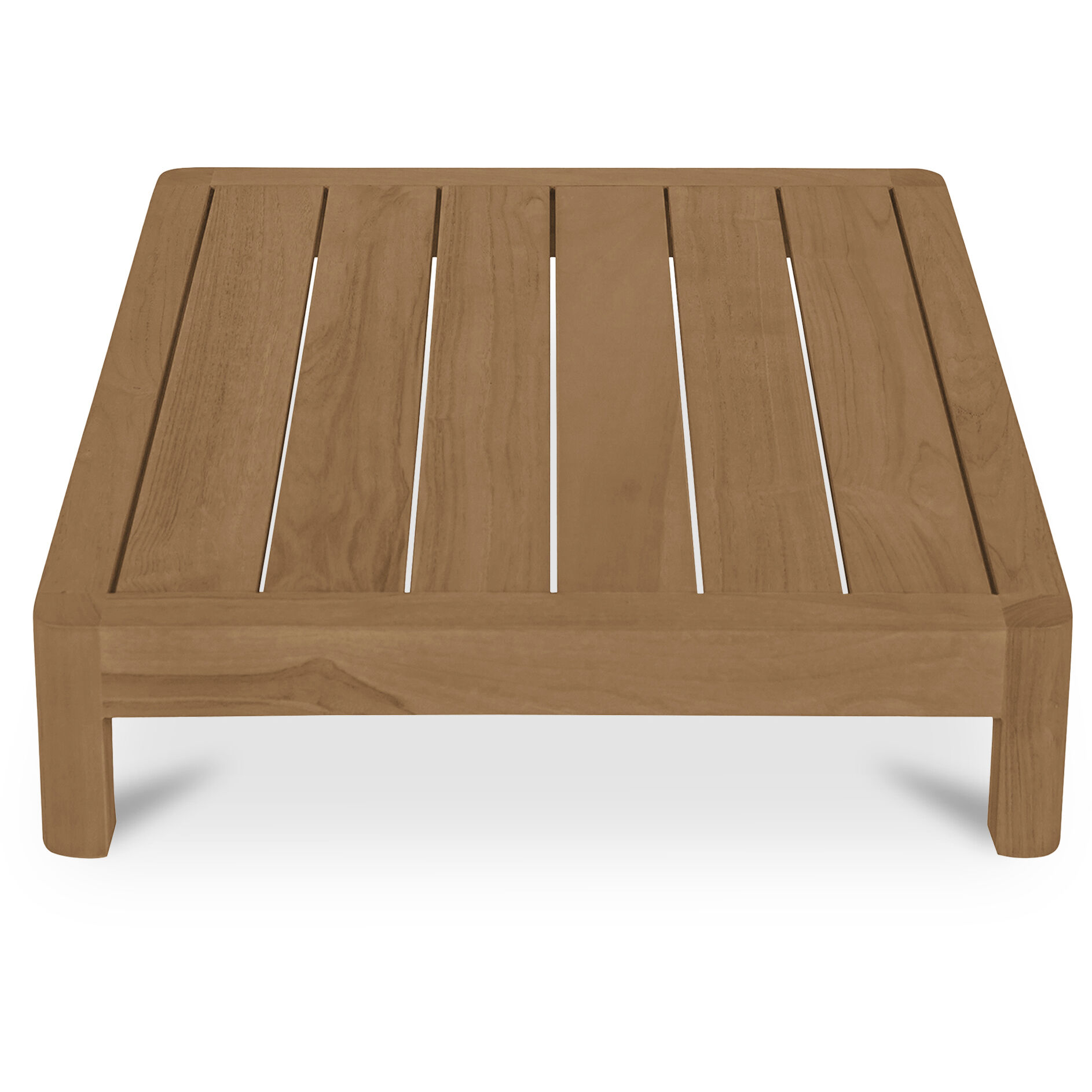 Enzo 35.43 X 27.95 inch Natural Outdoor Side Table